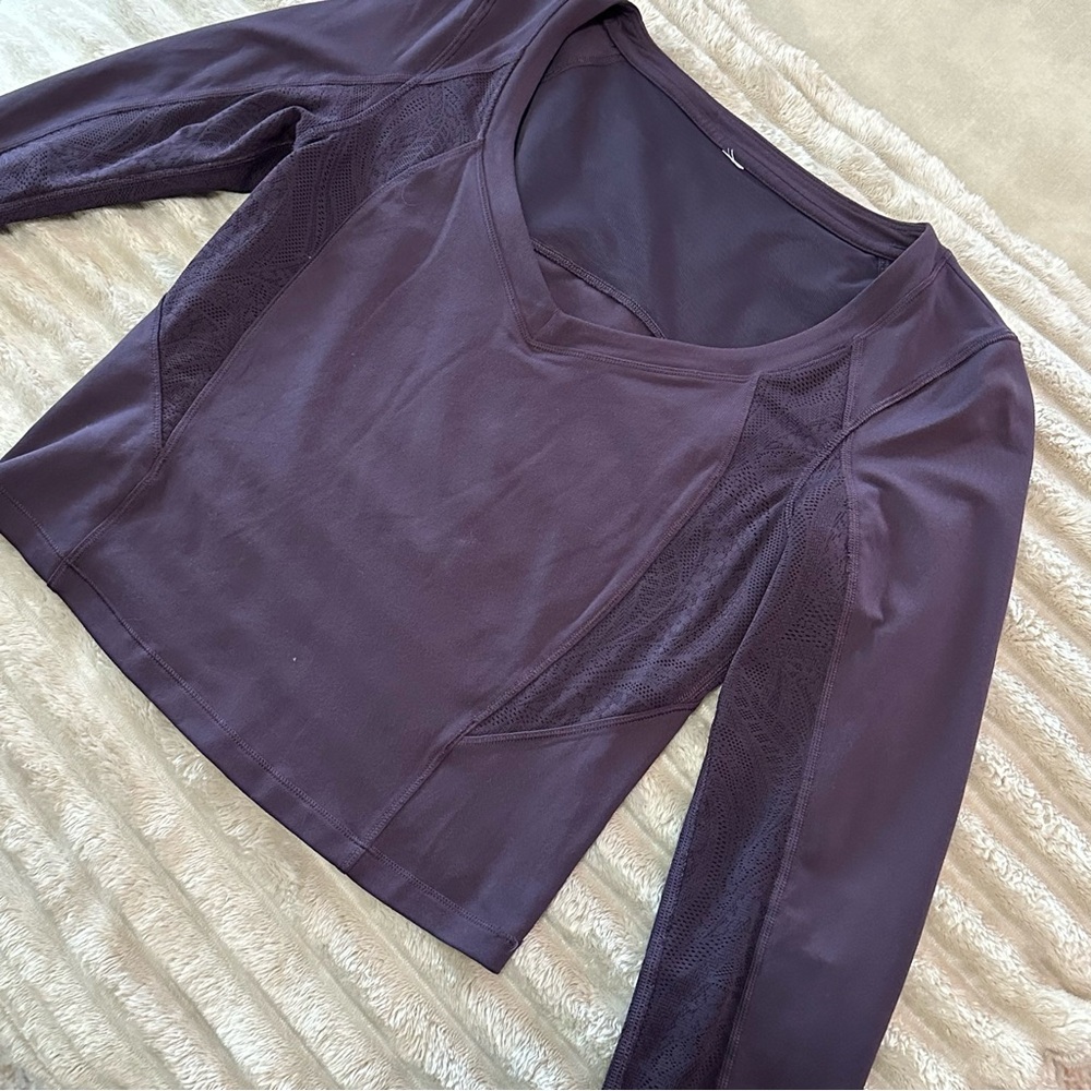 Athleta Purple Athletic Top
